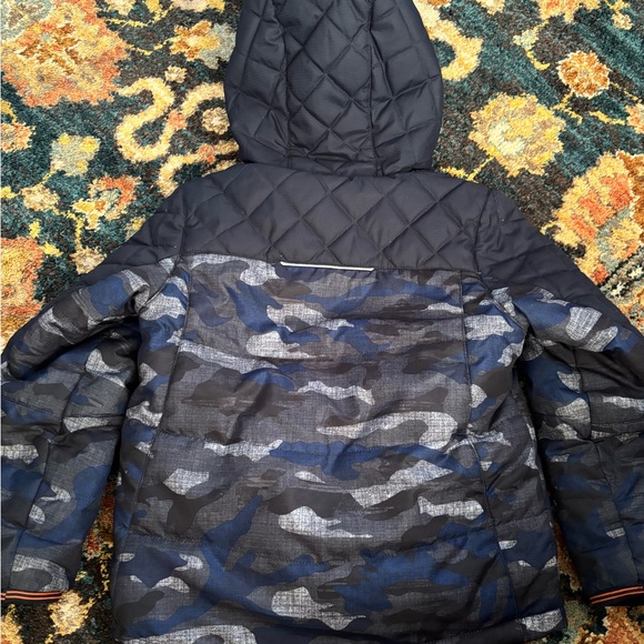 Gerry Navy Camo Jacket with Orange Interior - Picture 8 of 8